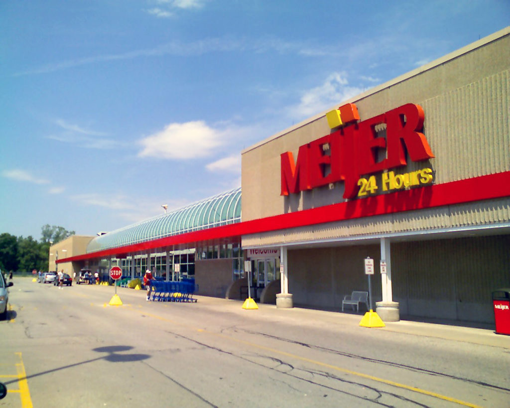 Evacuation of Mt. Pleasant Meijer on Sunday night My 1043