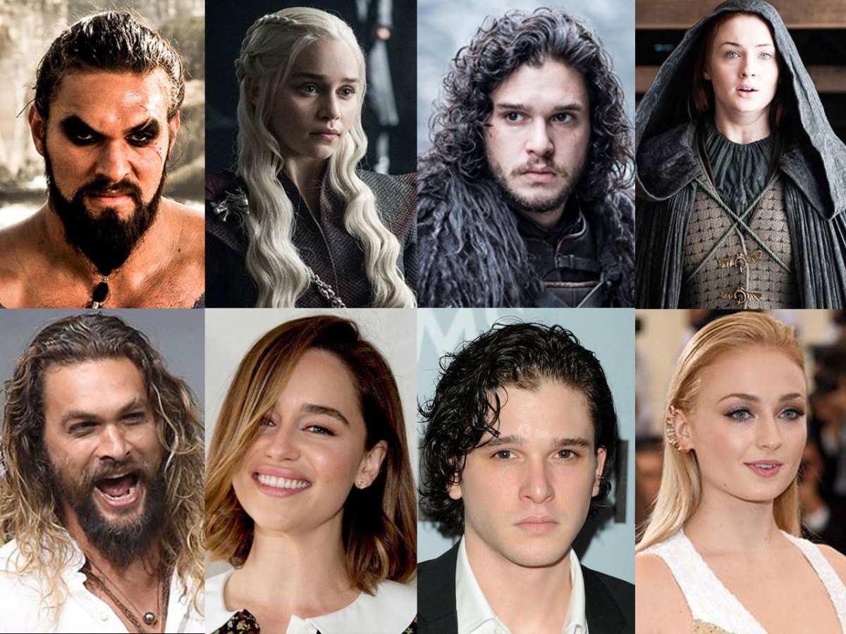 game of thrones cast in real life