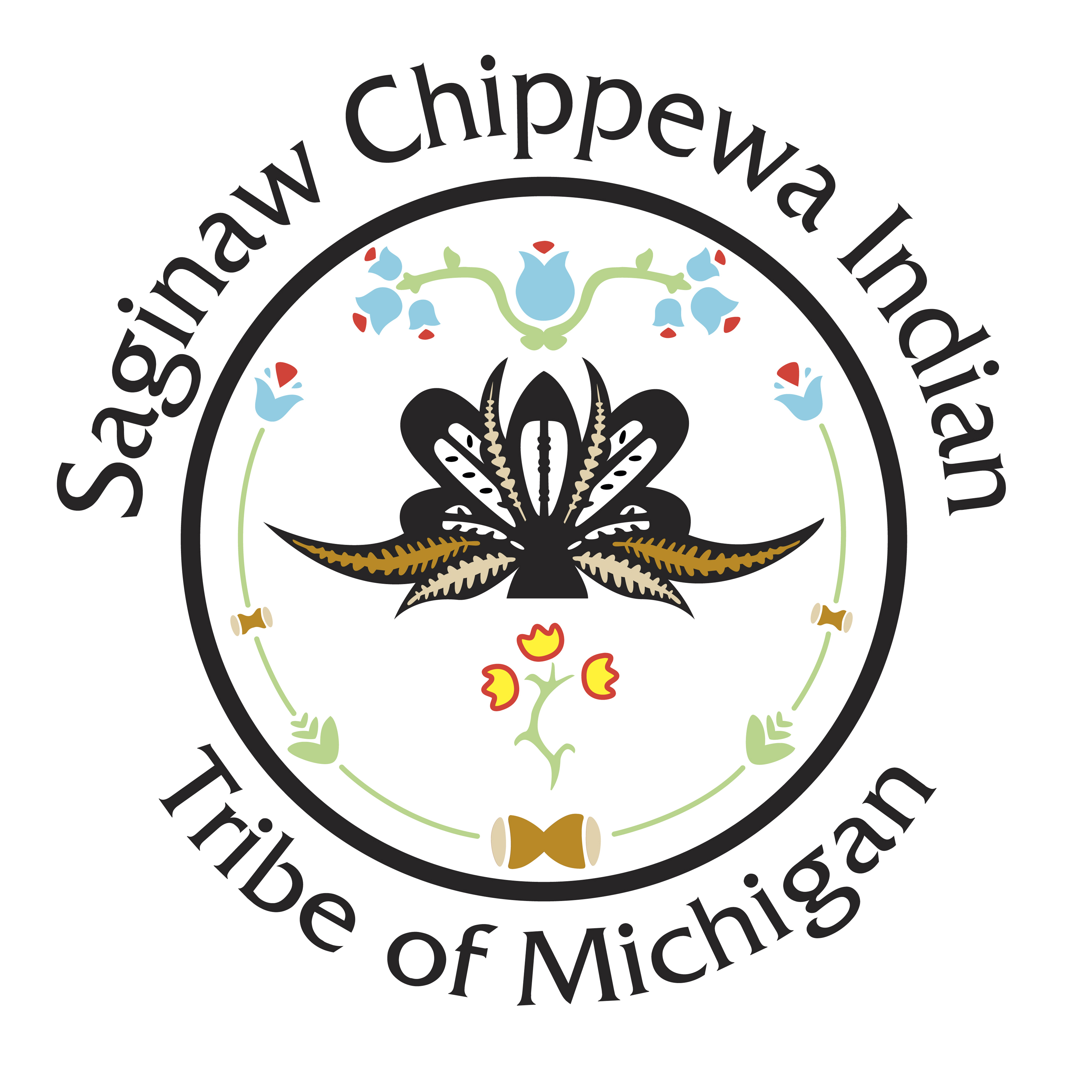 Saginaw Chippewa Indian Tribe of Michigan Logo My 1043